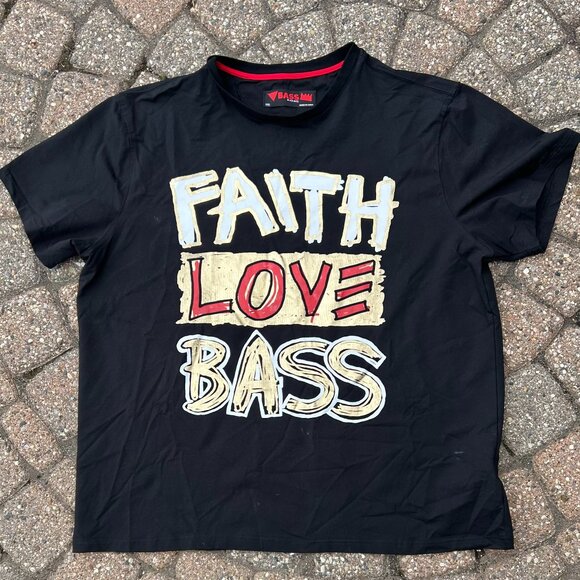Faith Love Bass T Shirt 3XL - Picture 1 of 9